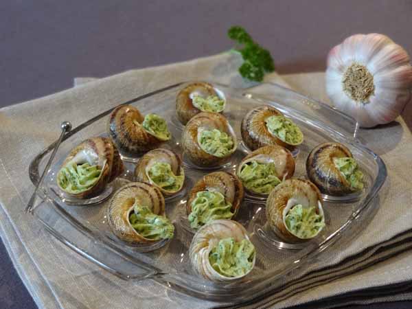 Escargots en coquilles